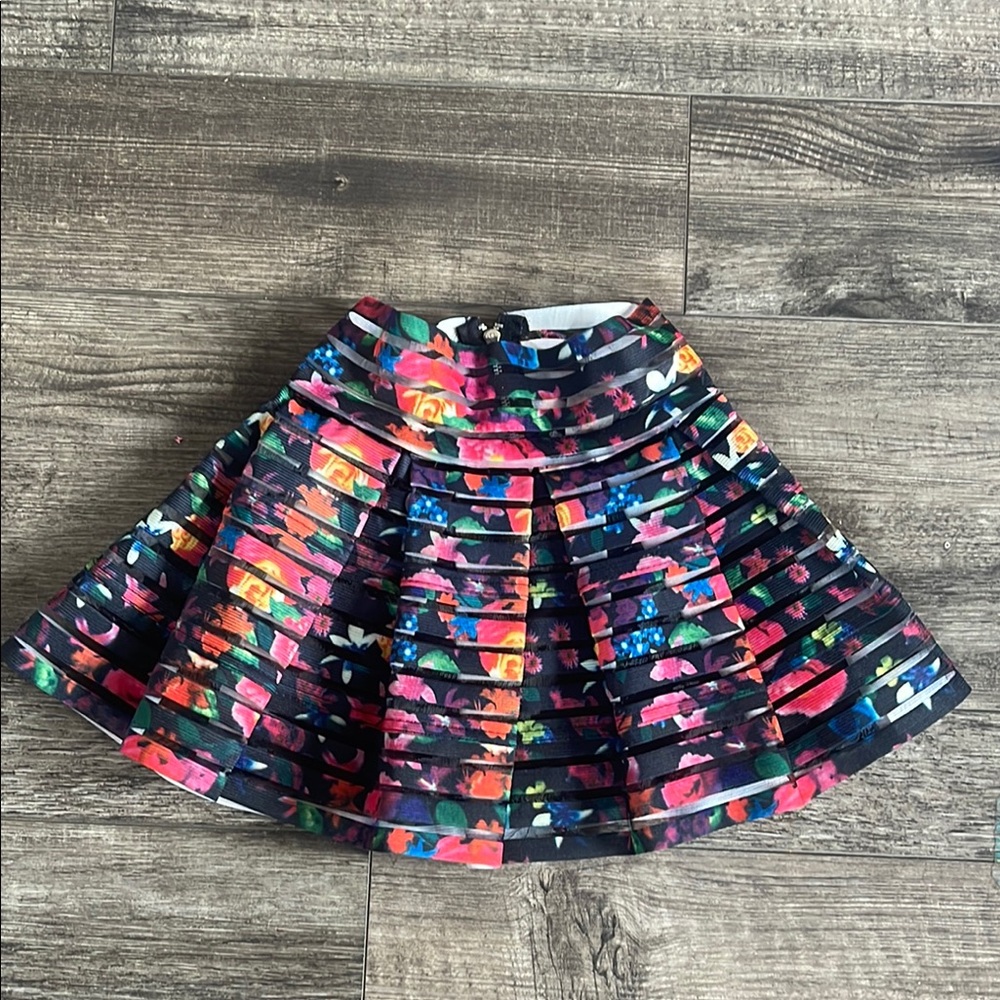 Colorful Floral Skirt by EMMA & ELLA size 4-6x